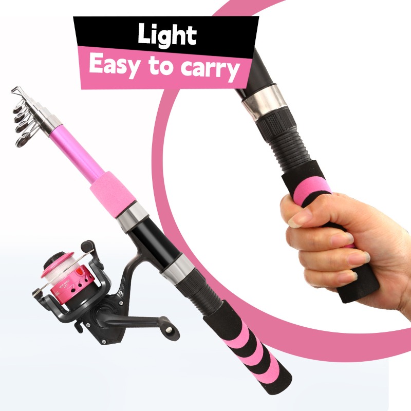Reel Bag - Kids Adult Beginner Fishing Rod Combo