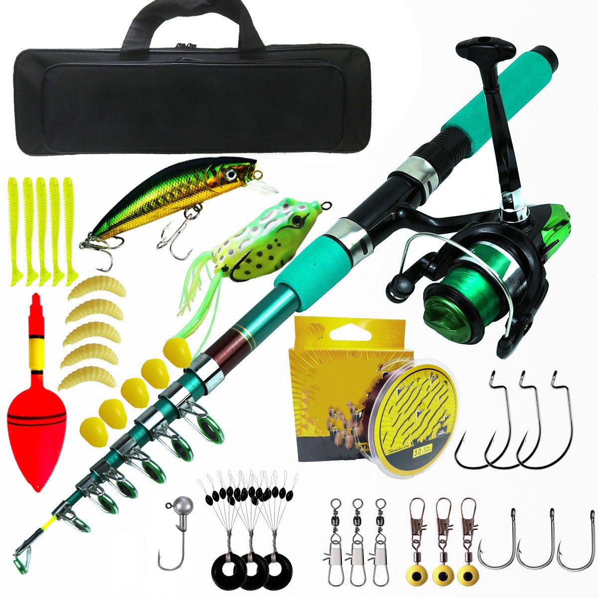 Reel Bag - Portable Ultralight Carp Telescopic Spinning Rod
