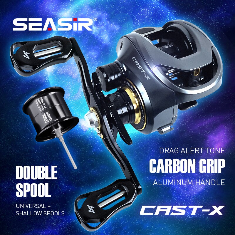 SEASIR Cast-X Baitcasting Reel - Kastking Reel Zephyr review and price